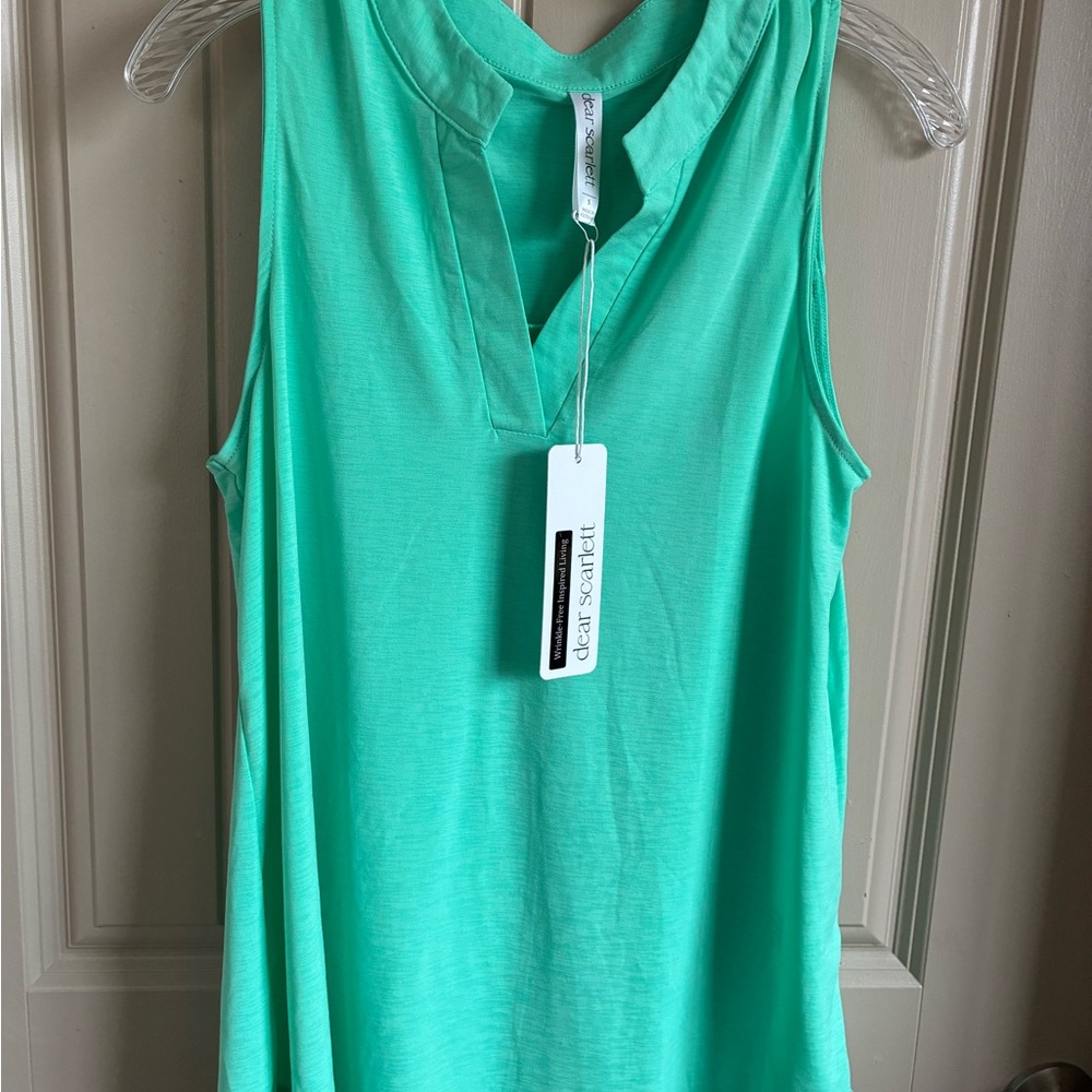 Dear Scarlet Women's Mint Green Tank Top